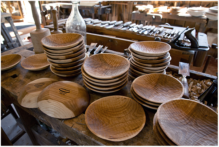 Wooden bowls