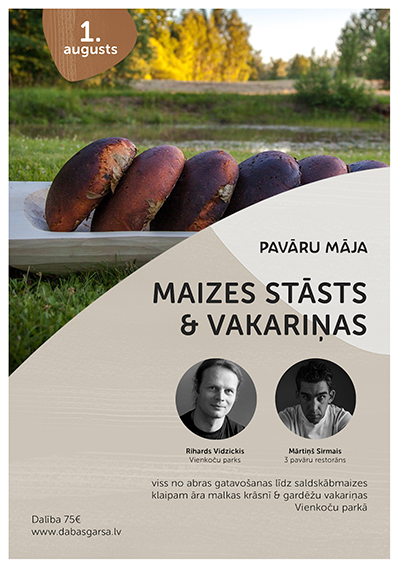 Maizes stāsts & vakariņas