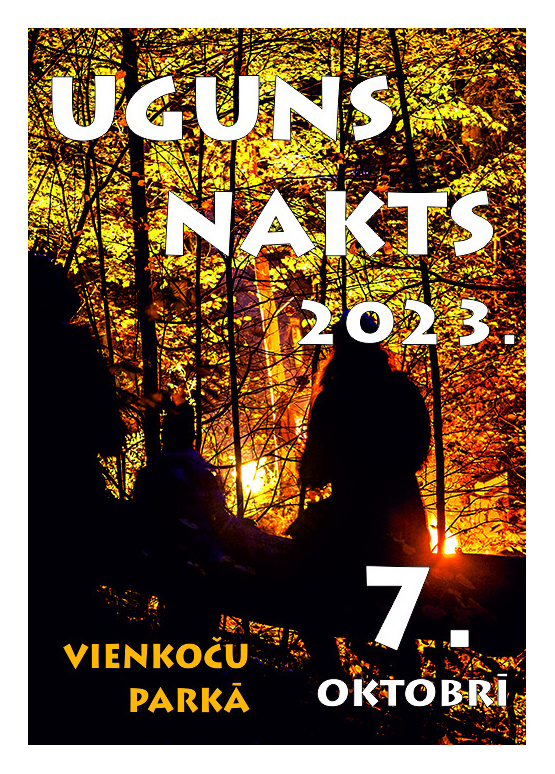 Uguns nakts Vienkoču parkā 2023