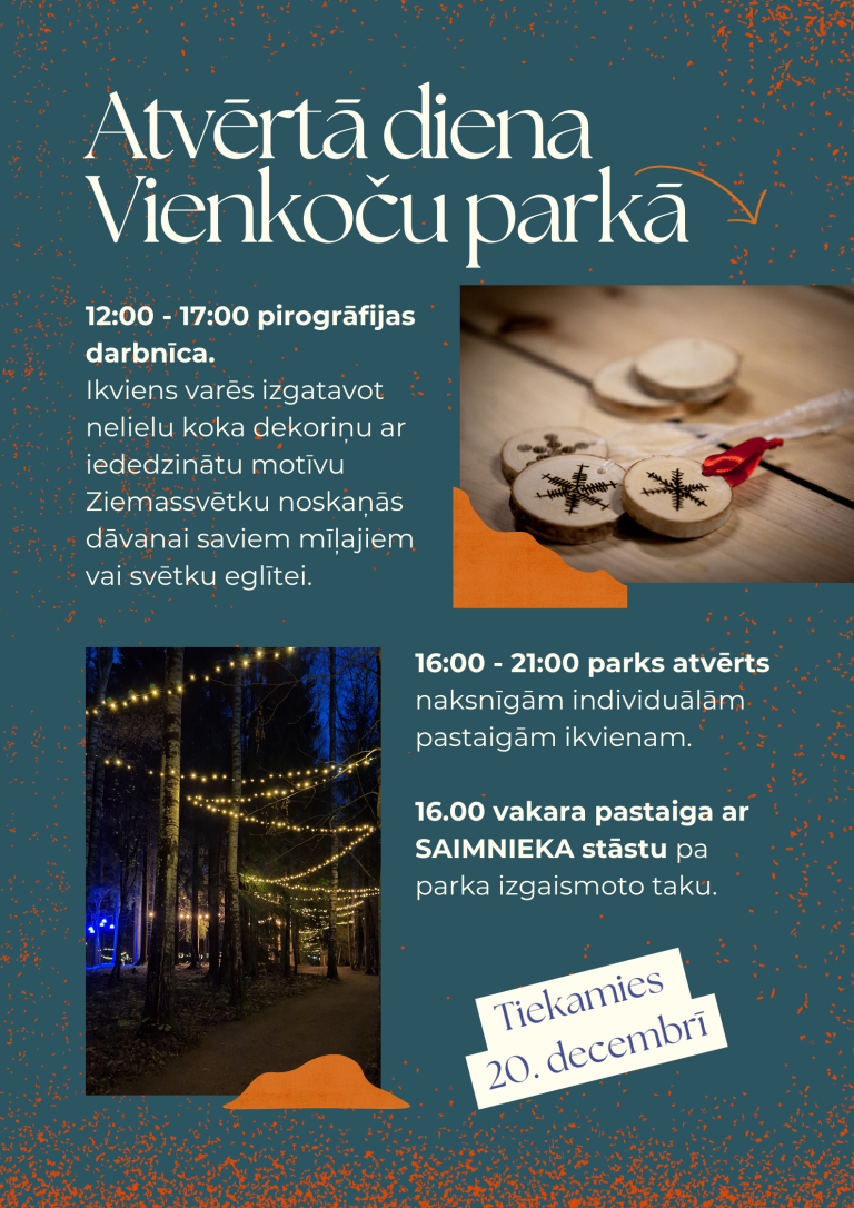 ? Atvērtā diena Vienkoču parkā ?