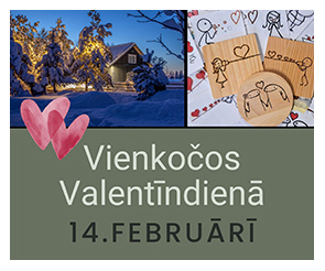 Valentīndiena Vienkoču parkā – gaisma, uguns un kopā būšana
